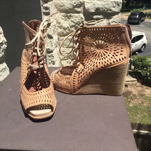 Jeffrey Campbell Nude Wedge